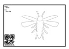 Thumbnail for Long Bug coloring page