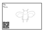 Thumbnail for Round Bug coloring page