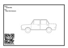 Thumbnail for Altes Familienauto coloring page