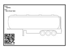 Thumbnail for Semi-Trailer Tank coloring page