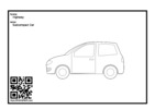 Thumbnail for Subcompact Car coloring page