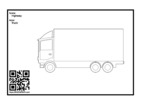 Thumbnail for Truck coloring page