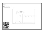 Thumbnail for Photo Castle Ruin coloring page