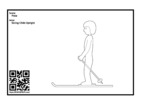 Thumbnail for Skiing Child Upright coloring page